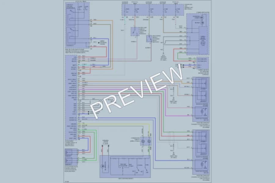 2009 Infiniti M35x Cruise Control wiring diagram preview
