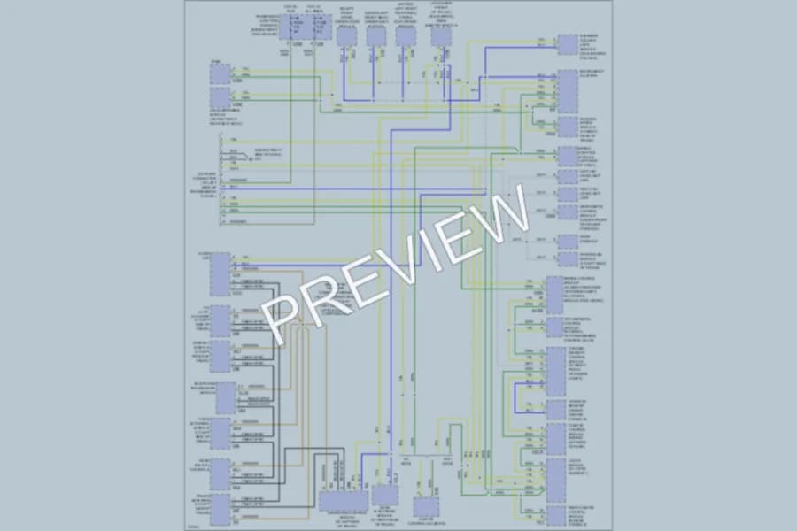 2009 Jaguar XJ8L Computer Data Lines wiring diagram preview