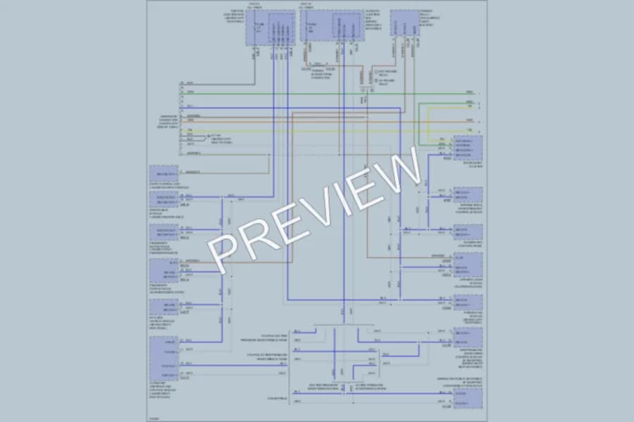 2009 Jaguar XK Computer Data Lines wiring diagram preview