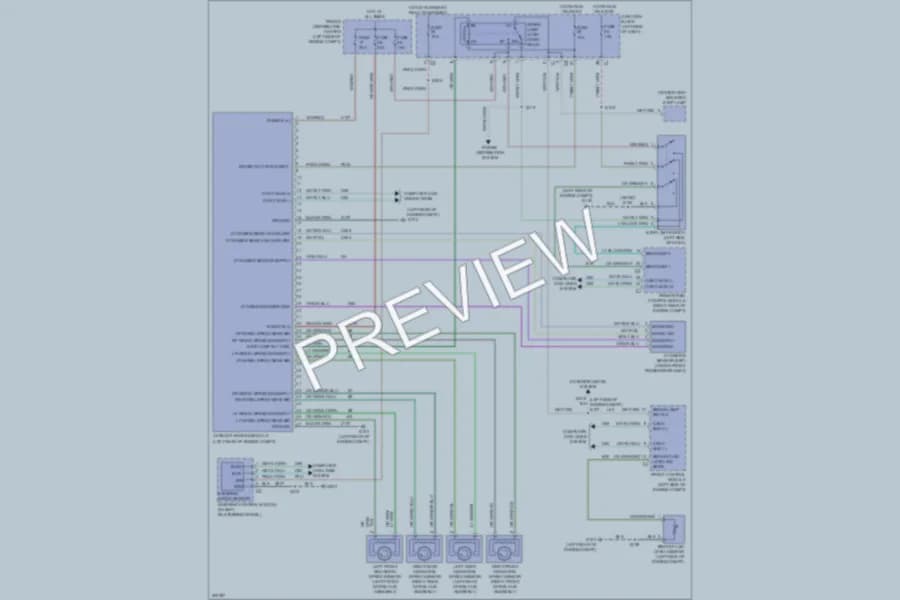 2009 Jeep Commander Anti Lock Brakes wiring diagram preview