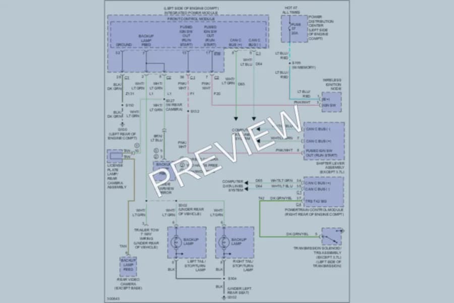 2009 Jeep Commander Exterior Lights wiring diagram preview