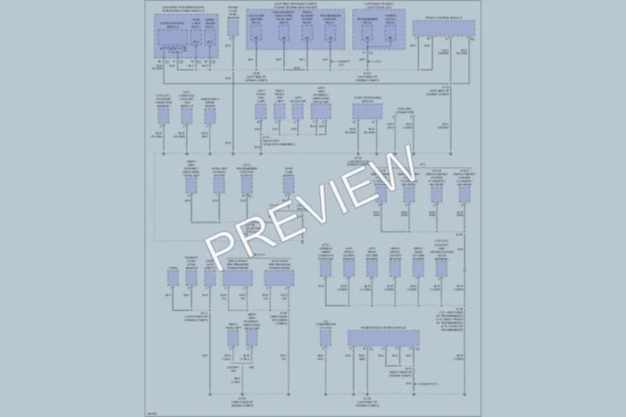 2009 Jeep Commander Ground Distribution wiring diagram preview