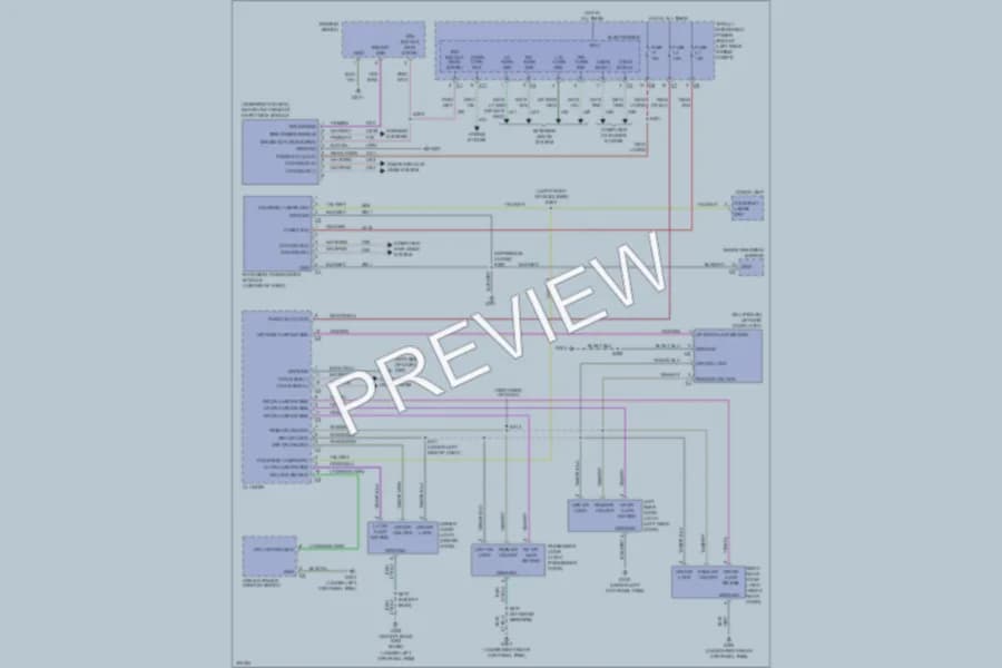 2009 Jeep Compass Anti Theft wiring diagram preview