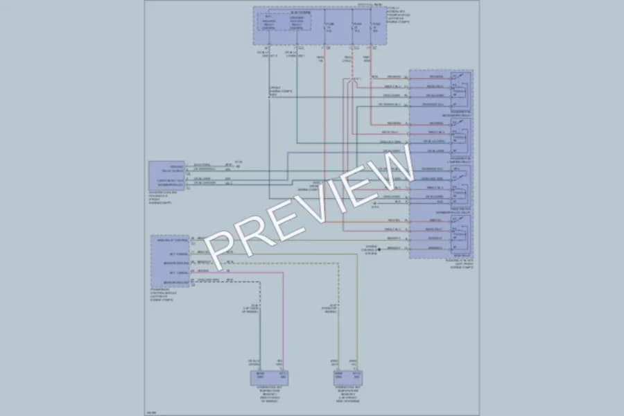 2009 Jeep Compass Cooling Fan wiring diagram preview