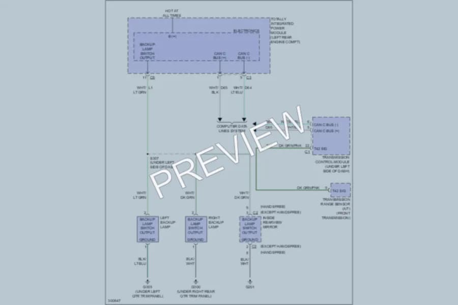 2009 Jeep Compass Exterior Lights wiring diagram preview
