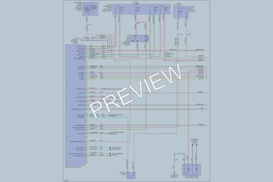 2009 Jeep GrandCherokee Engine Performance wiring diagram preview