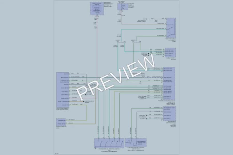 2009 Jeep GrandCherokee Shift Interlock wiring diagram preview
