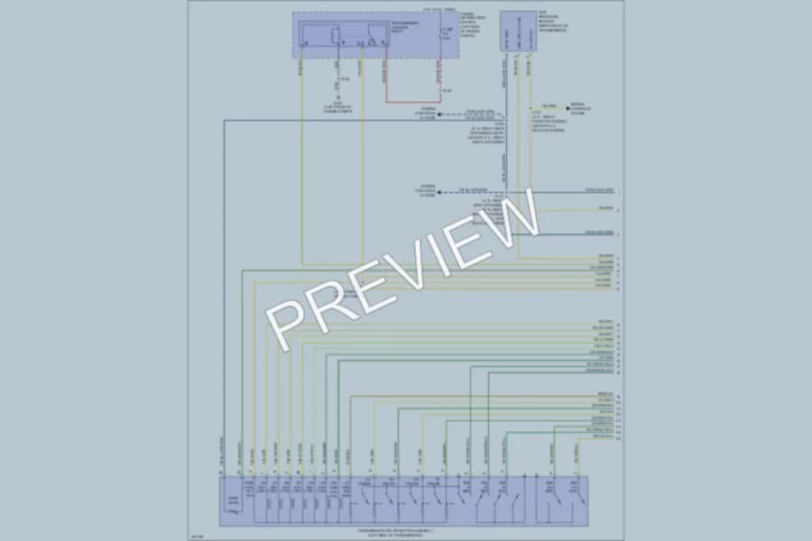 2009 Jeep GrandCherokee Transmission wiring diagram preview
