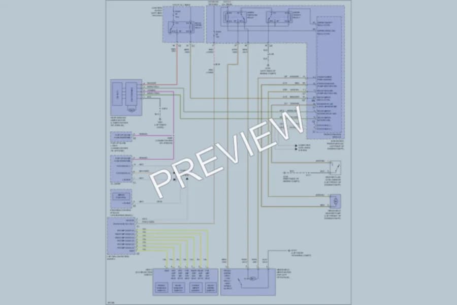 2009 Jeep GrandCherokee Wiper Washer wiring diagram preview