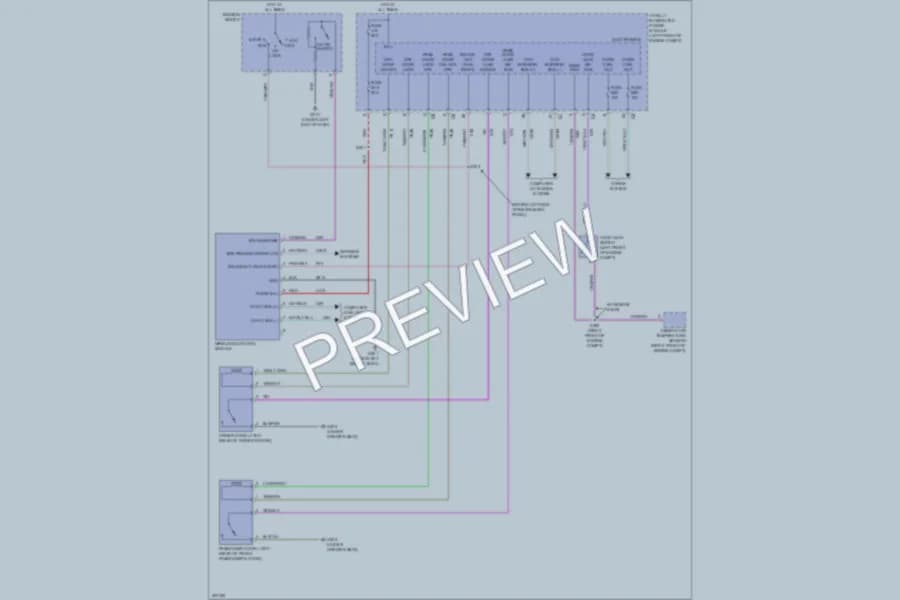 2009 Jeep Liberty Anti Theft wiring diagram preview