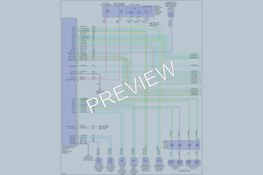 2009 Jeep Liberty Supplemental Restraints wiring diagram preview