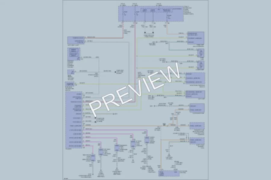 2009 Jeep Patriot Interior Lights wiring diagram preview