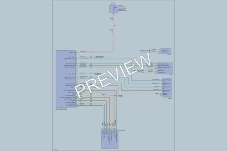 2009 Jeep Patriot Navigation wiring diagram preview