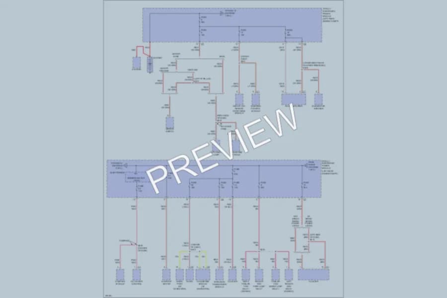 2009 Jeep Patriot Power Distribution wiring diagram preview