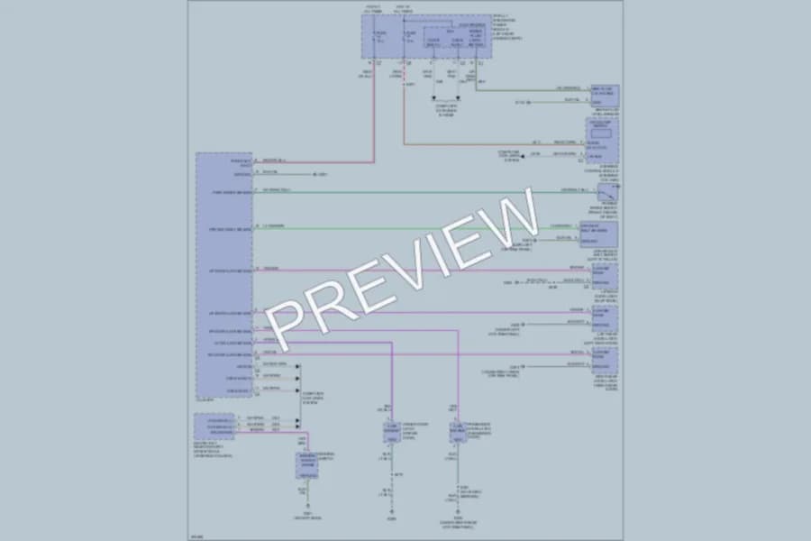 2009 Jeep Patriot Warning Systems wiring diagram preview