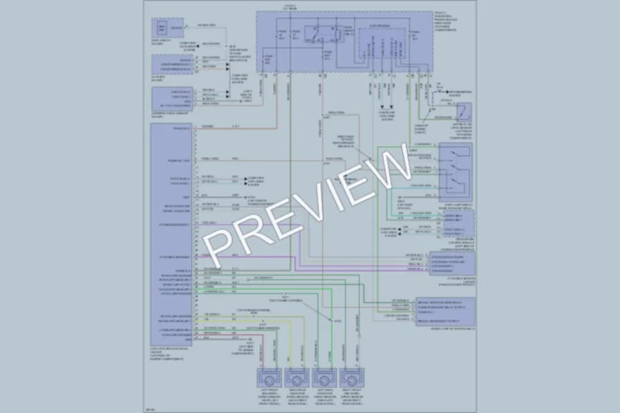 2009 Jeep Wrangler Anti Lock Brakes wiring diagram preview