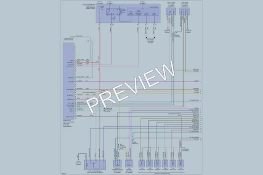 2009 Jeep Wrangler Engine Performance wiring diagram preview