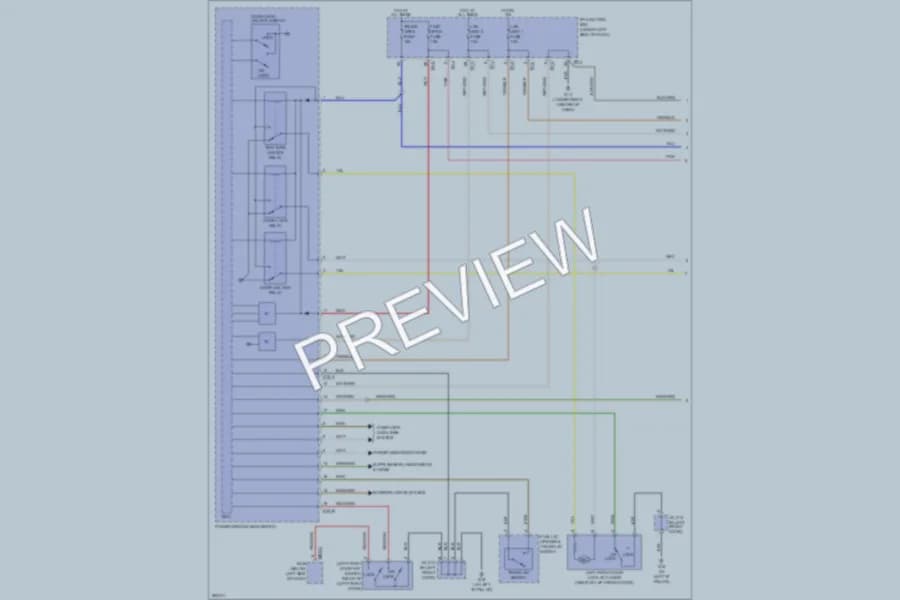 2009 Kia Amanti Anti Theft wiring diagram preview