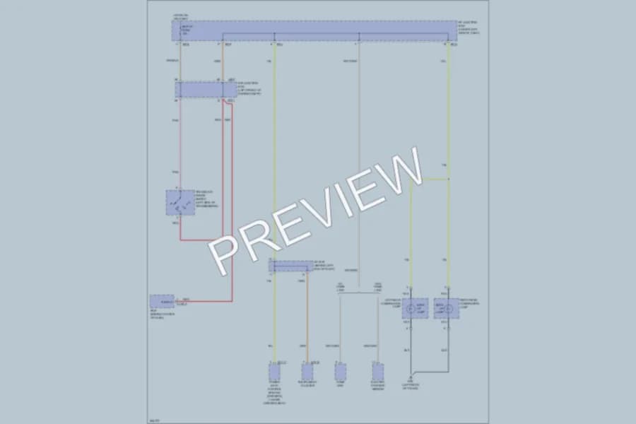 2009 Kia Amanti Exterior Lights wiring diagram preview