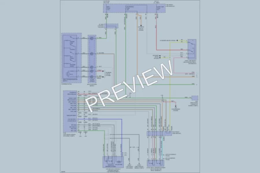2009 Kia Borrego Cruise Control wiring diagram preview