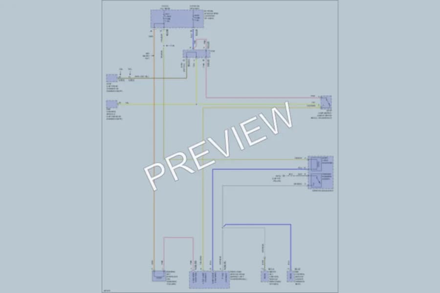 2009 Kia Borrego Shift Interlock wiring diagram preview