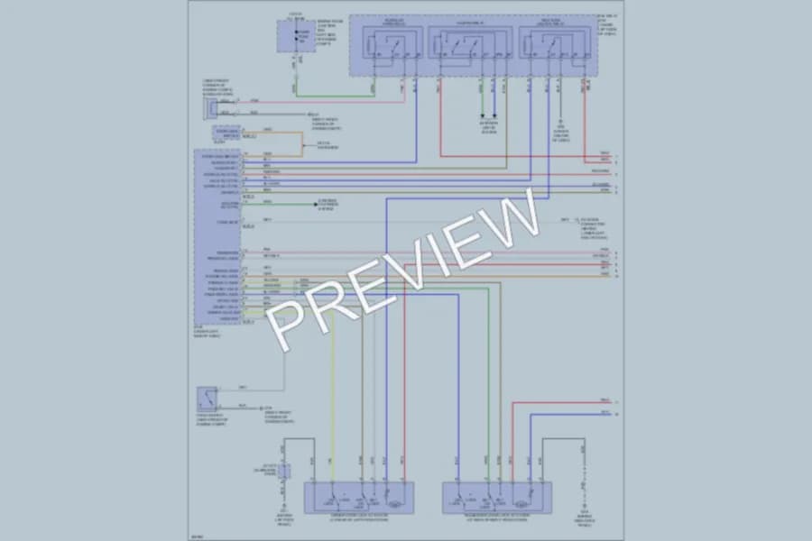 2009 Kia Rondo Anti Theft wiring diagram preview