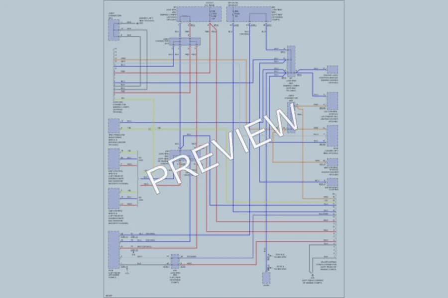 2009 Kia Rondo Computer Data Lines wiring diagram preview