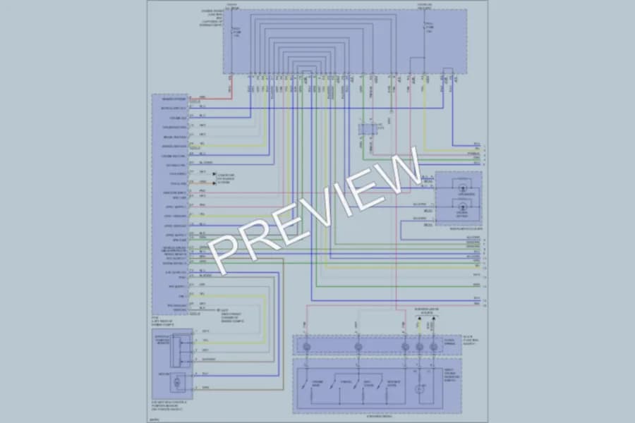 2009 Kia Rondo Cruise Control wiring diagram preview