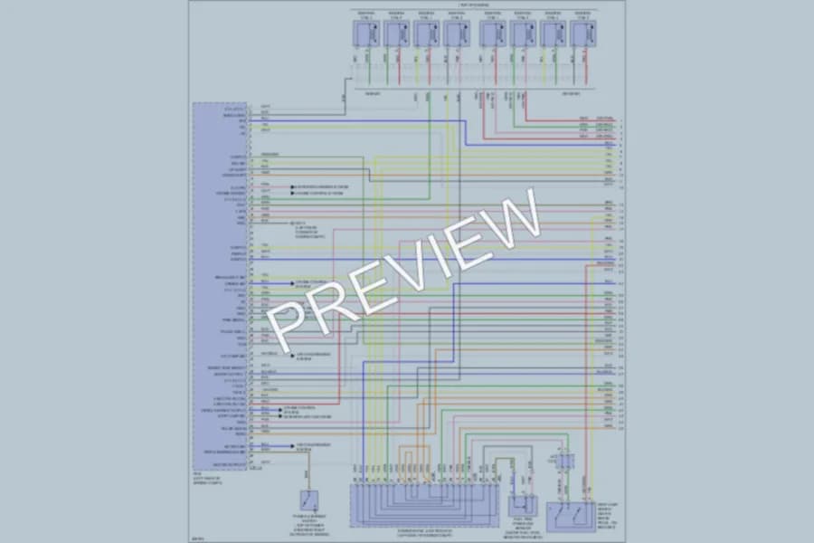 2009 Kia Rondo Engine Performance wiring diagram preview