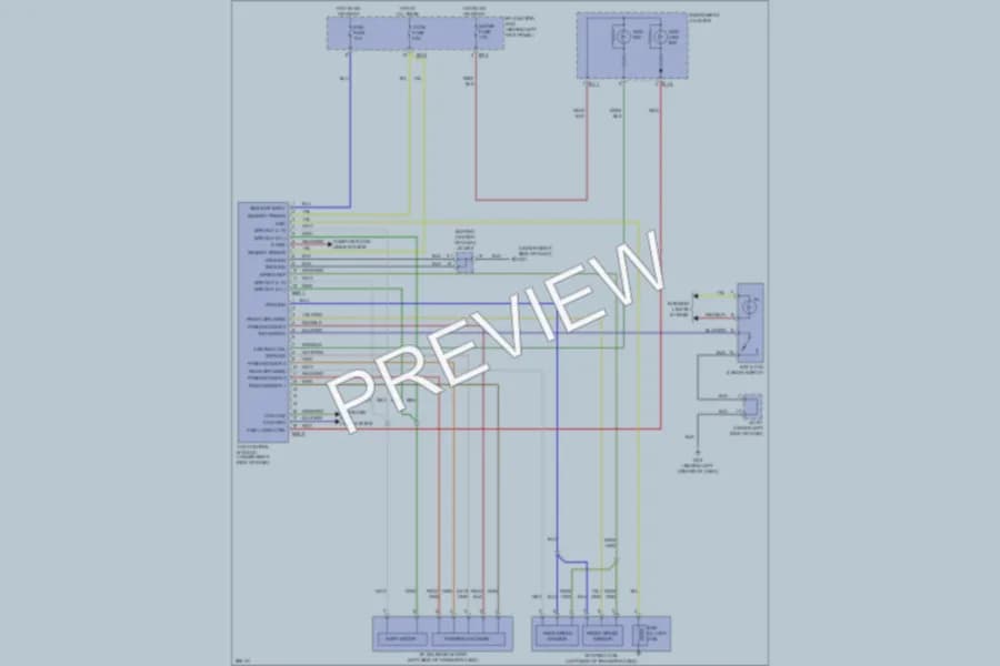2009 Kia Sorento Transmission wiring diagram preview