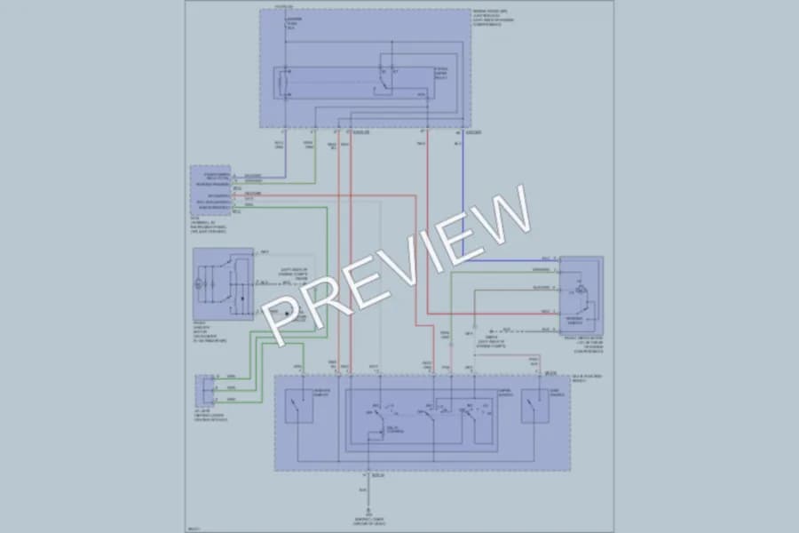 2009 Kia Spectra Wiper Washer wiring diagram preview