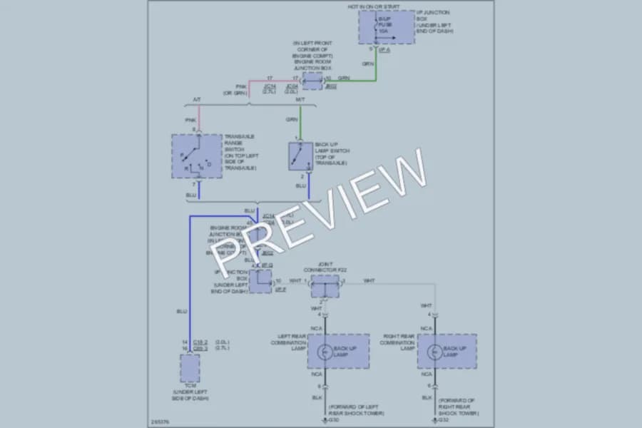 2009 Kia Sportage Exterior Lights wiring diagram preview