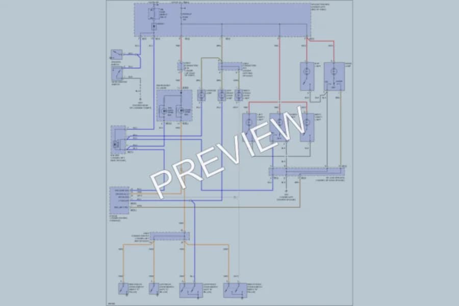 2009 Kia Sportage Interior Lights wiring diagram preview