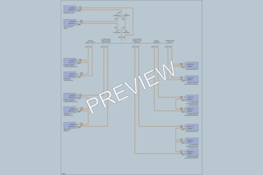 2009 LandRover LR3 Computer Data Lines wiring diagram preview
