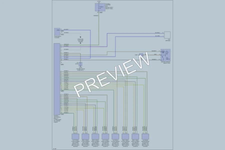 2009 LandRover RangeRover Navigation wiring diagram preview