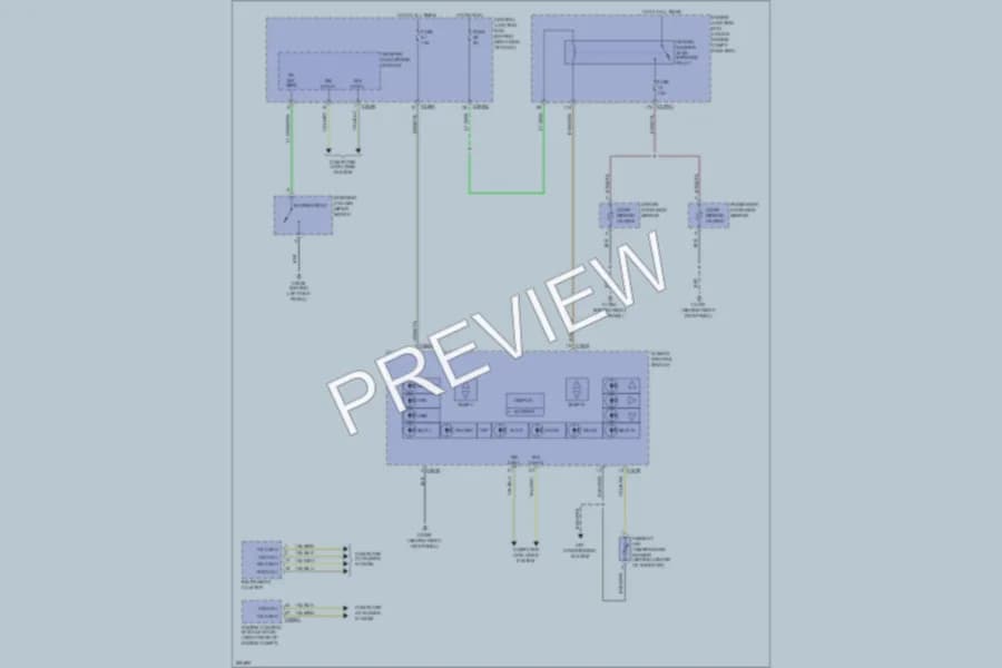 2009 LandRover RangeRoverSport Defoggers wiring diagram preview