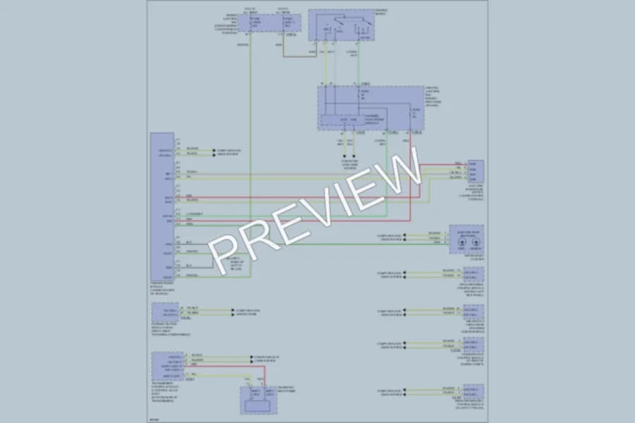 2009 LandRover RangeRoverSport Shift Interlock wiring diagram preview