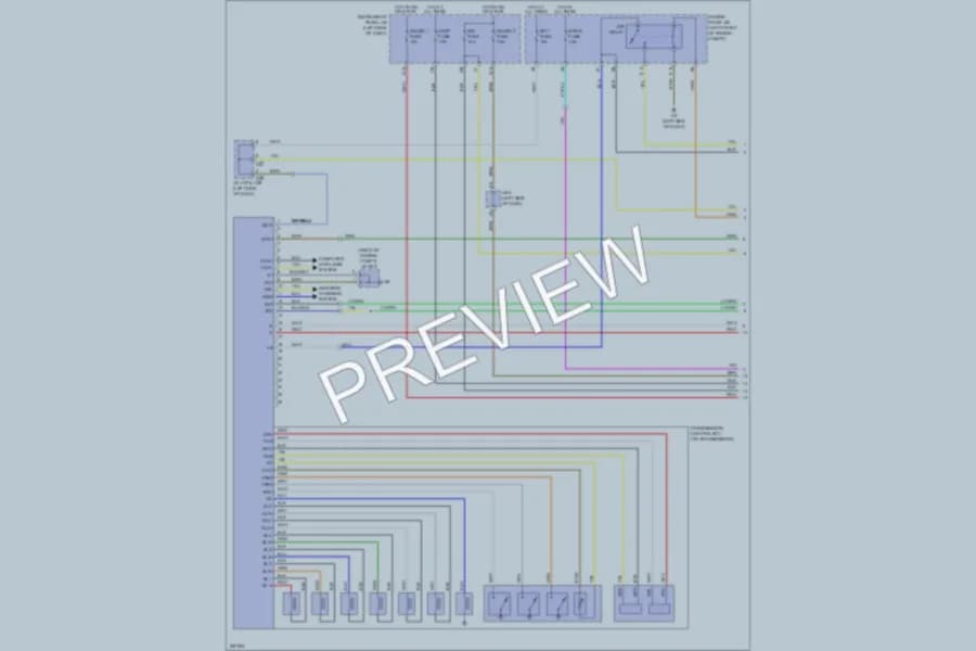 2009 Lexus ES350 Transmission wiring diagram preview