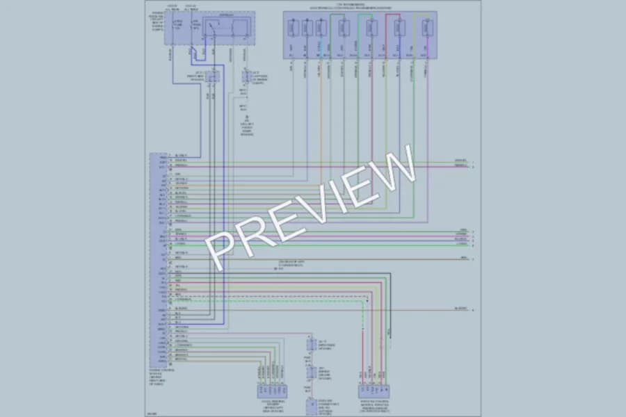 2009 Lexus GX470 Cruise Control wiring diagram preview