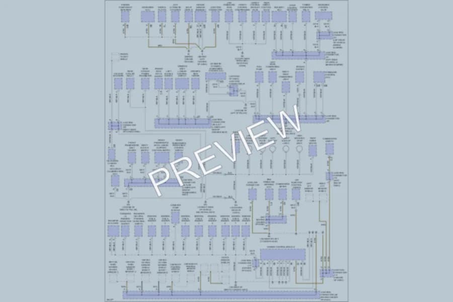 2009 Lexus GX470 Ground Distribution wiring diagram preview