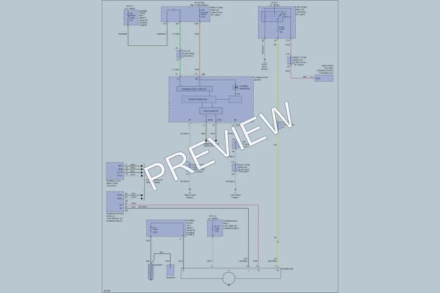 2009 Lexus IS350 Starting Charging wiring diagram preview