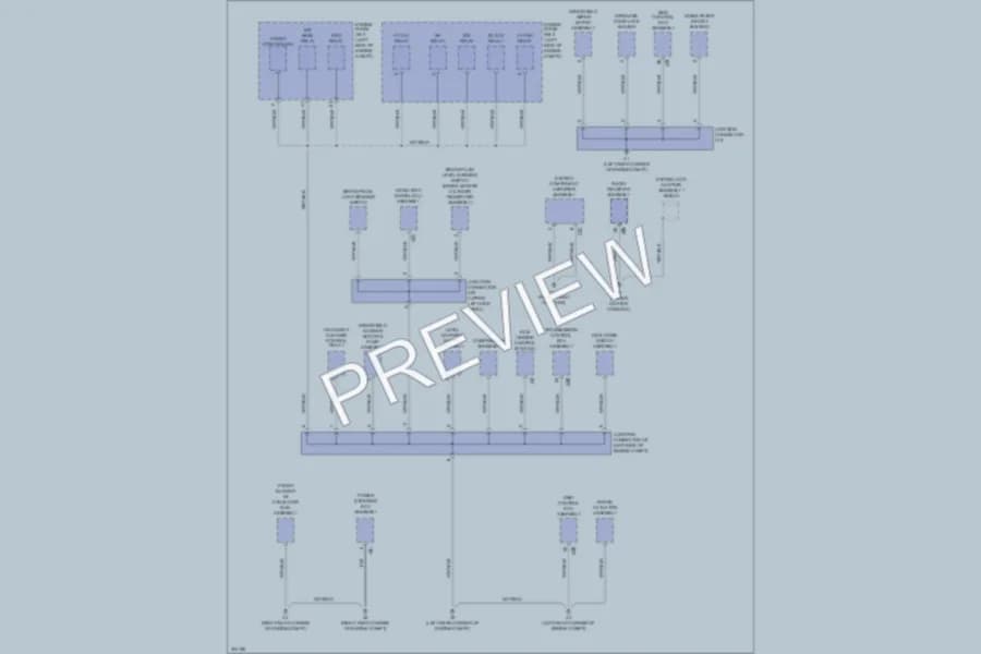 2009 Lexus ISF Ground Distribution wiring diagram preview