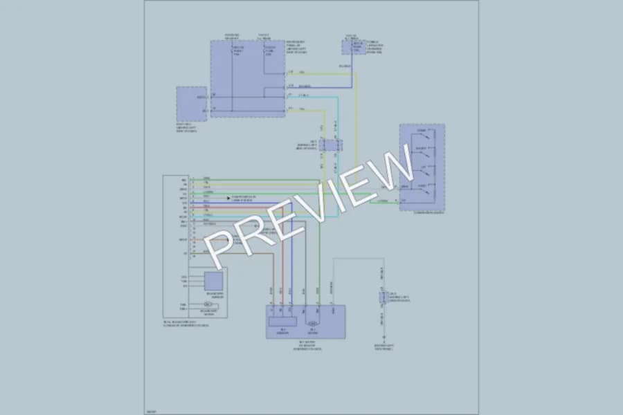 2009 Lexus RX350 Electronic Power Steering wiring diagram preview
