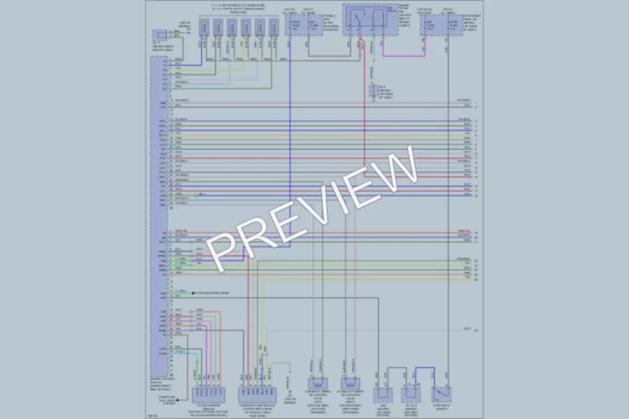 2009 Lexus RX350 Engine Performance wiring diagram preview