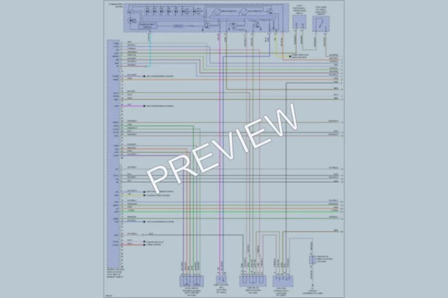 2009 Lexus SC430 Engine Performance wiring diagram preview
