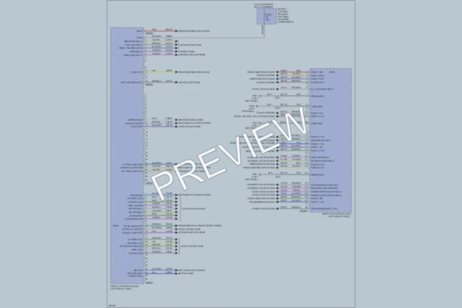 2009 Lincoln MKX Body Control Modules wiring diagram preview