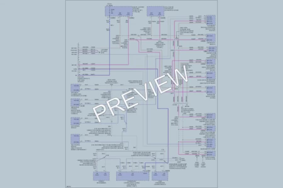 2009 Lincoln MKZ Computer Data Lines wiring diagram preview