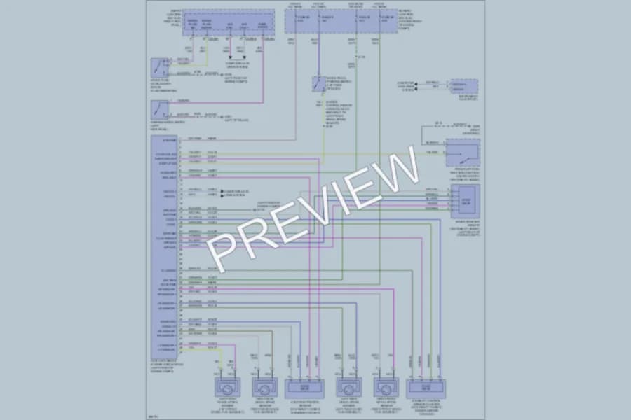 2009 Lincoln Navigator Anti Lock Brakes wiring diagram preview
