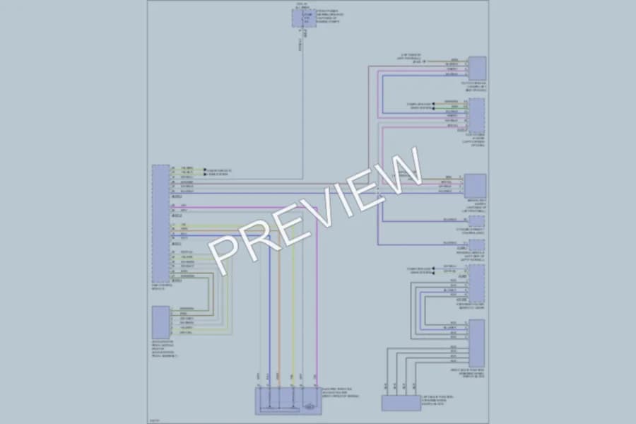2009 MINI Cooper Cruise Control wiring diagram preview