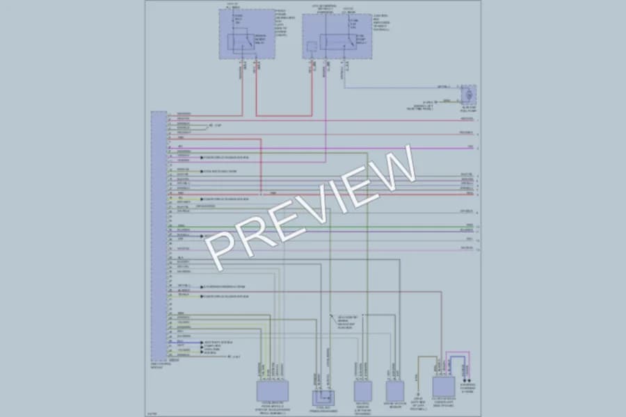 2009 MINI Cooper Engine Performance wiring diagram preview